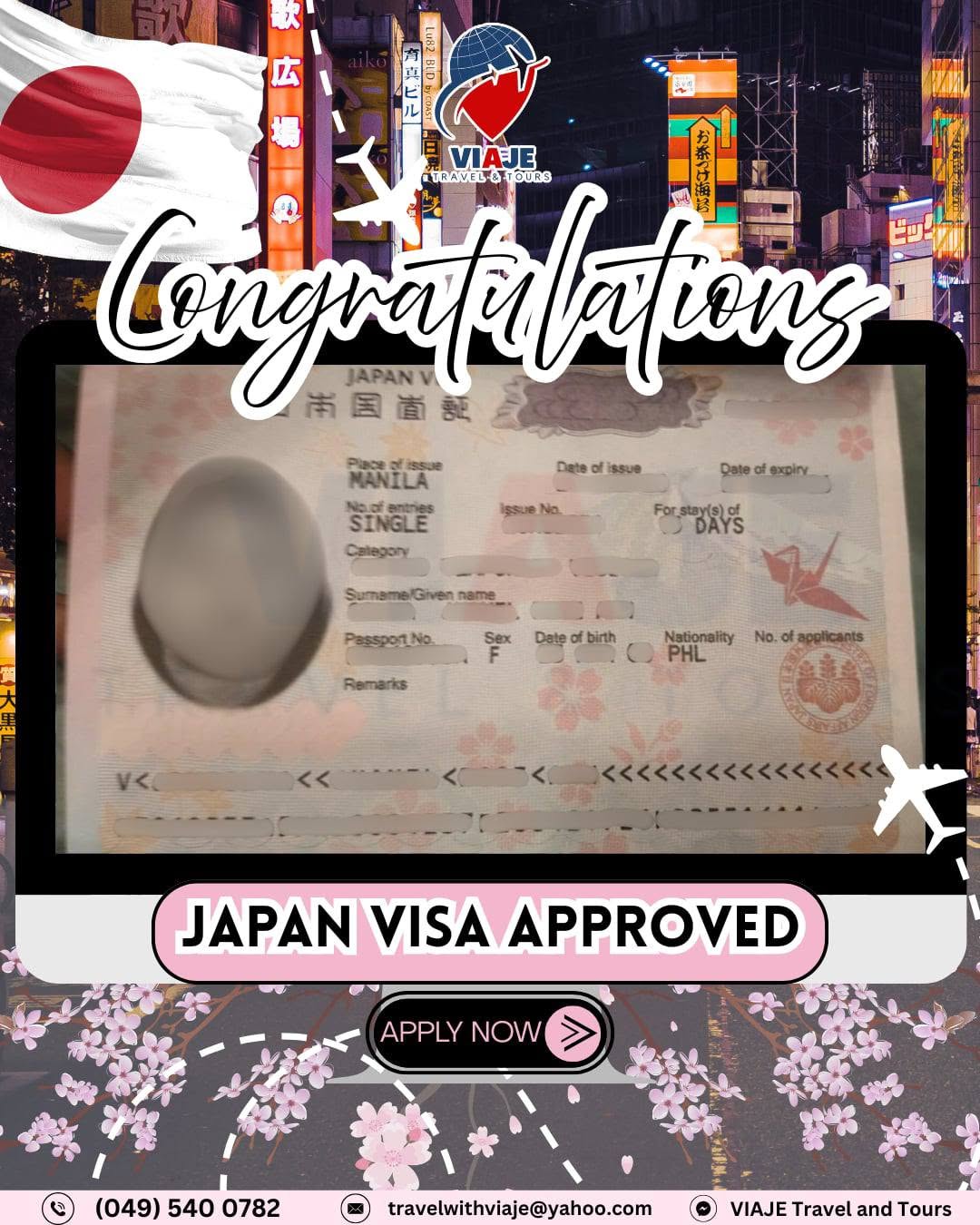 Japan Visa Approval 🇯🇵 proof 1