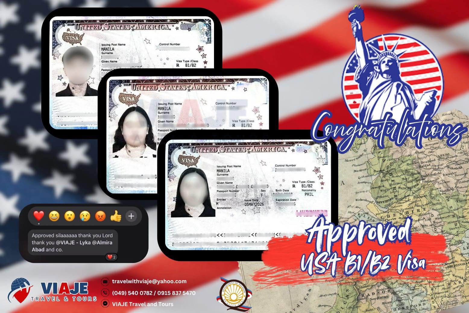 U.S. Visa Approval 🇺🇸 proof 1